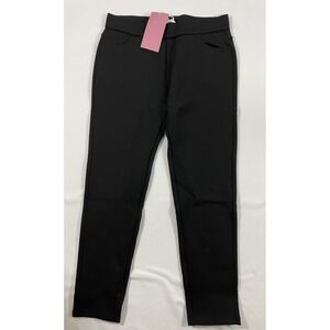 Ginasy Women Fleece Lined Leggings Winter Thermal Casual Business High Rise Sz L